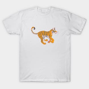 Running Bengal Tiger T-Shirt